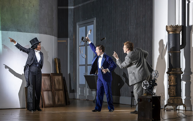 Handel: Partenope - Nardus Williams, Jake Ingbar, Ru Charlesworth - English National Opera (Photo: Lloyd Winters)