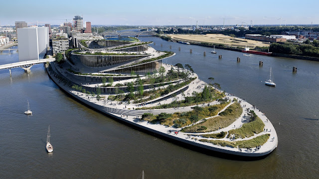 BIG - designs for Hamburg State Opera, renders by Yanis Amasri (images: BIG)