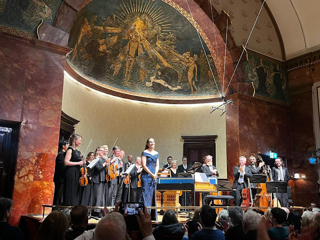 Kate Lindsey, The English Concert, Harry Bicket at Wigmore Hall (Photo from Kate Lindsey's Instagram) Kate Lindsey, The English Concert, Harry Bicket at Wigmore Hall (Photo from Kate Lindsey's Instagram)