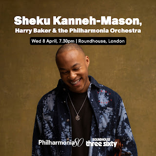 The Roundhouse's Three Sixty Festival launches with Sheku Kanneh-Mason, Harry Baker and the Philharmonia Orchestra conducted by Tom Fetherstonhaugh The Roundhouse's Three Sixty Festival launches with Sheku Kanneh-Mason, Harry Baker and the Philharmonia Orchestra conducted by Tom Fetherstonhaugh