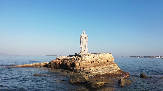 Statue of 8th-century Japanese Master Kukai