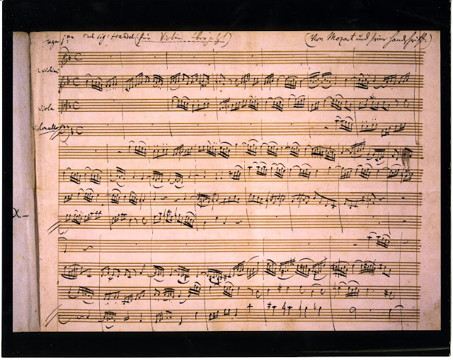 Mozart's fugue based on Handel (Photo: Handel Hendrix House)