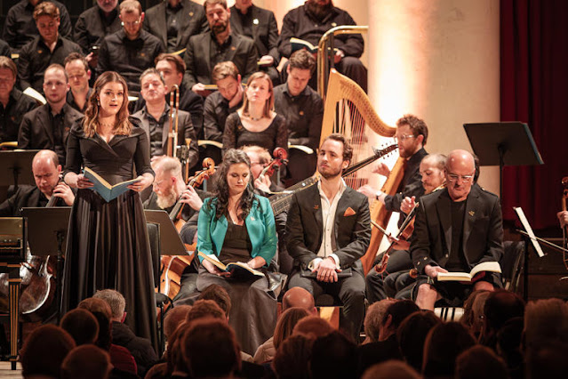 Handel: Saul - Jessica Cale, Emőke Baráth, Linard Vrielink, Christopher Purves, Arcangelo (Photo: Craig Fuller) Handel: Saul - Jessica Cale, Emőke Baráth, Linard Vrielink, Christopher Purves, Arcangelo (Photo: Craig Fuller)