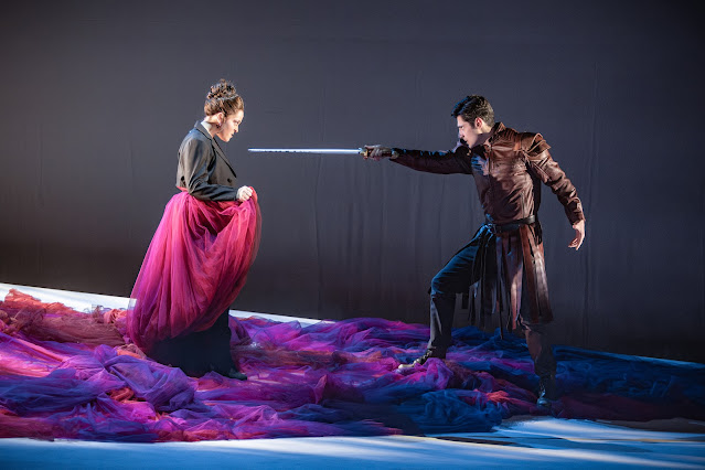 Handel: Rinaldo - Ellie Donald, Agustin Pennino - Royal Academy Opera (Photo: Craig Fuller) Handel: Rinaldo - Ellie Donald, Agustin Pennino - Royal Academy Opera (Photo: Craig Fuller)