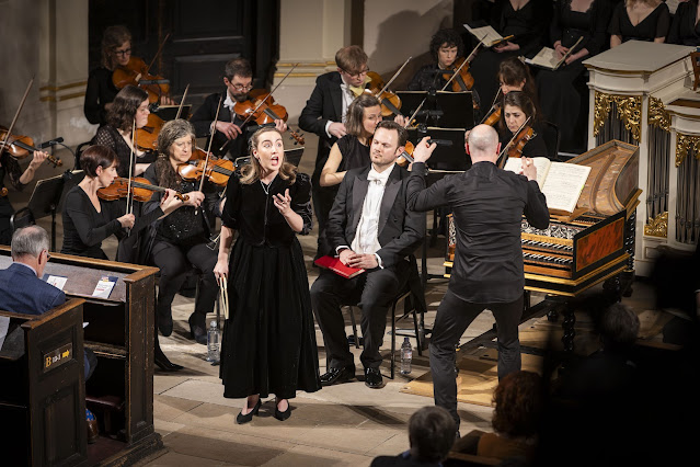 Bach: St John Passion - Rebecca Leggett, Nick Pritchard, Peter Whelan, Monteverdi Choir, English Baroque Soloists - St Martin in the Fields (Photo: Paul Marc Mitchell)