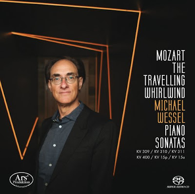 Mozart the Travelling Whirlwind - Mozart: Sonatas Nos. 7, 8, 9; Michael Wessel; ARS Produktion Mozart the Travelling Whirlwind - Mozart: Sonatas Nos. 7, 8, 9; Michael Wessel; ARS Produktion