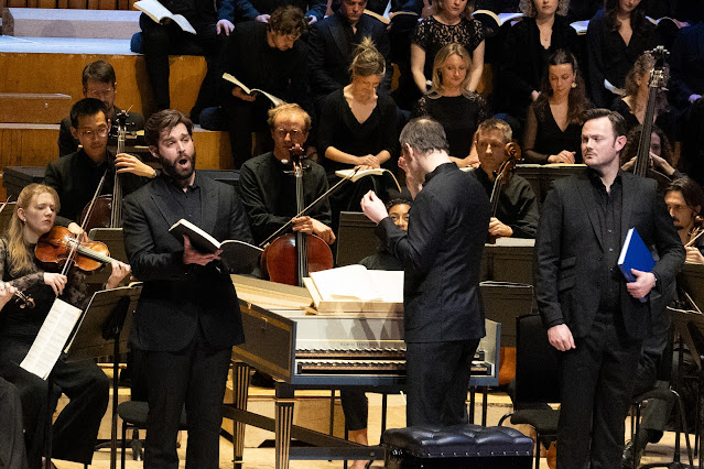 Bach: St Matthew Passion - Alex Rosen, Nick Pritchard, Arcangelo, Jonathan Cohen at Barbican Hall (Photo: Ed Maitland Smith)