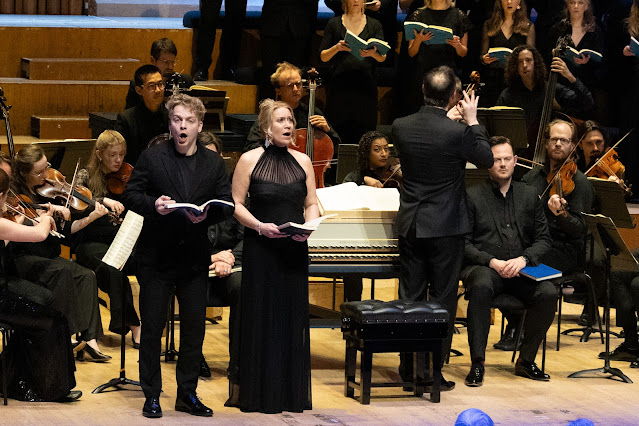 Bach: St Matthew Passion - Hugh Cutting, Carolyn Sampson, Arcangelo, Jonathan Cohen at Barbican Hall (Photo: Ed Maitland Smith)