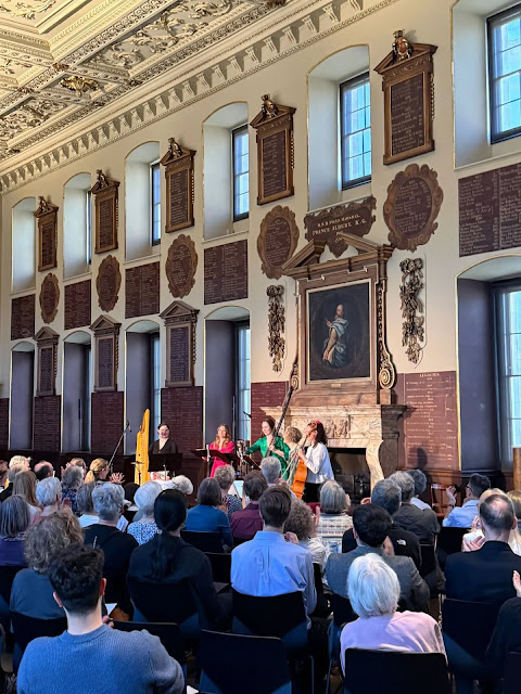 The Portrait Players & Dame Emma Kirkby at St Bart's Great Hall The Portrait Players & Dame Emma Kirkby at St Bart's Great Hall