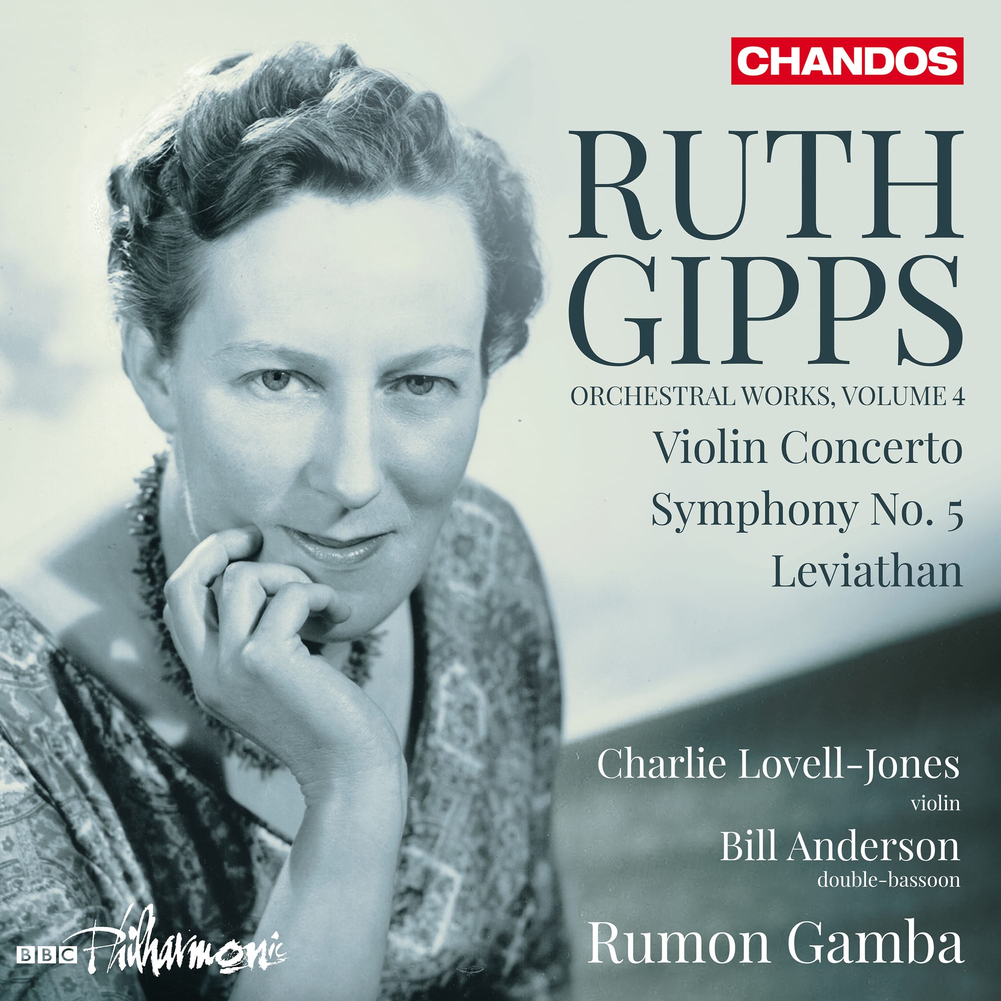 Ruth Gipps on Chandos: Violin Concerto & Fifth Symphony