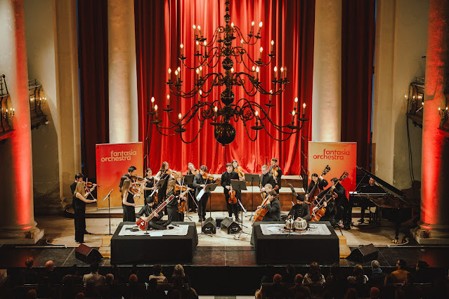 Jasdeep Singh Degun, Gurdain Rayatt, Fantasia Orchestra, Tom Fetherstonhaugh - Smith Square Hall (Photo: Pablo Strong)