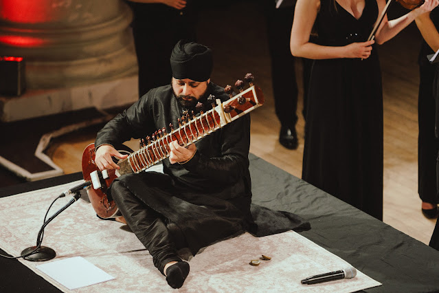 Jasdeep Singh Degun, Fantasia Orchestra - Smith Square Hall (Photo: Pablo Strong)