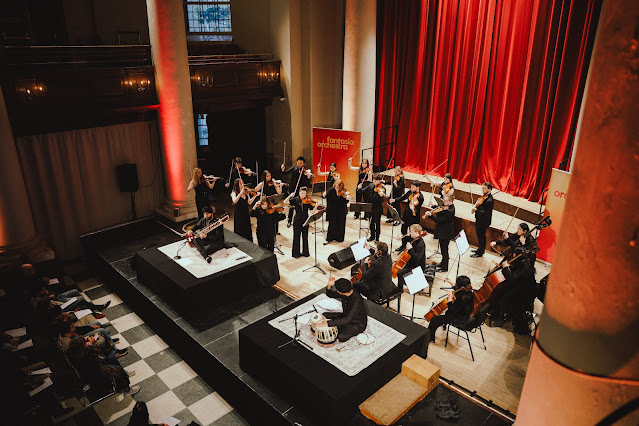 Jasdeep Singh Degun, Gurdain Rayatt, Fantasia Orchestra, Tom Fetherstonhaugh - Smith Square Hall (Photo: Pablo Strong)