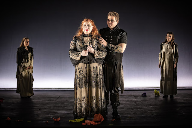 Britten: The Rape of Lucretia - Ellie Donald, Ella Orehek-Coddington, Pasel Basov, Viktoria Melkonian - Royal Academy Opera (Photo: Craig Fuller)