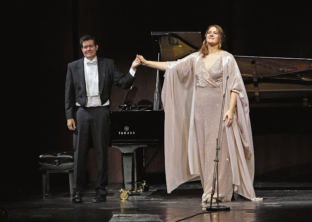 James Baillieu & Lise Davidsen at the Metropolitan Opera, New York
