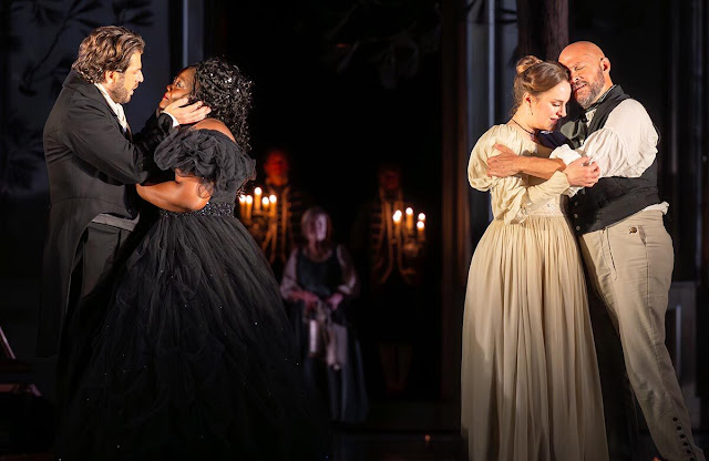 Mozart: Le nozze di Figaro - Andrey Zhilikhovsky, Masabane Cecilia Rangwanasha, Louise Alder, Alex Esposito - Royal Opera House (Photo: Mihaela Bodlovic)