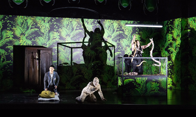 Handel: Giulio Cesare - Zheng Jiang, Owen Willetts, Jess Dandy - The Grange Festival (Photo: Richard Hubert Smith)