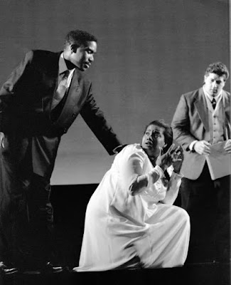 Ricky Ian Gordon: The Tibetan Book of the Dead: An Opera - Eric Owens, Jonita Lattimore, Frank Hernandez - 1996 (Photo: Jim Caldwell)