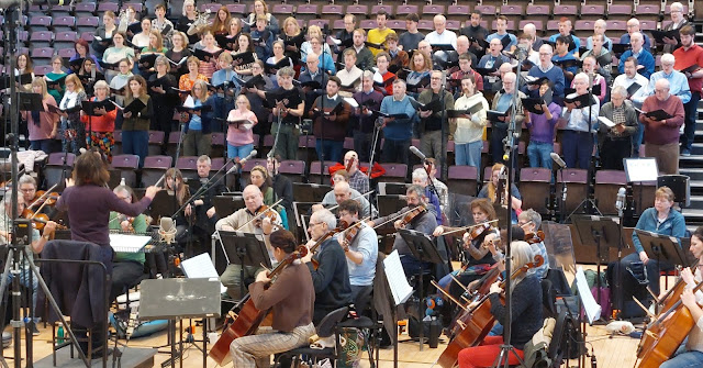Sullivan: The Martyr of Antioch - John Andrews, BBC Symphony Chorus, BBC Concert Orchestra at recording session in Watford Town Hall in March 2026