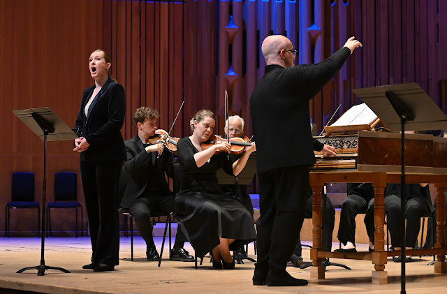 Handel: Serse - Paula Murrihy, Laurence Cummings - Academy of Ancient Music, the Barbican (Photo: Mark Allan) Handel: Serse - Paula Murrihy, Laurence Cummings - Academy of Ancient Music, the Barbican (Photo: Mark Allan)