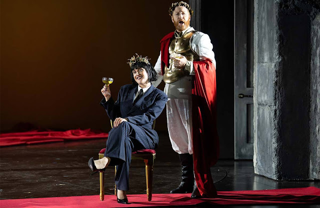 Handel: Giulio Cesare - Sarah Brady, Tim Mead - The Grange Festival (Photo: Richard Hubert Smith)