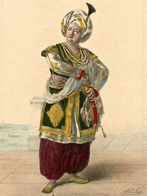 Adolphe Nourrit in the title role of Salieri's Tarare in 1823