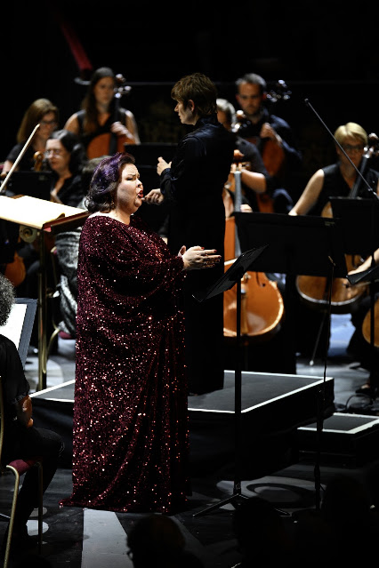 Mahler: Das Lied von der Erde - Jamie Barton, Anja Bihilmaier, BBC Philharmonic - BBC Proms at Royal Albert Hall (Photo: BBC/Chris Cristodoulou)