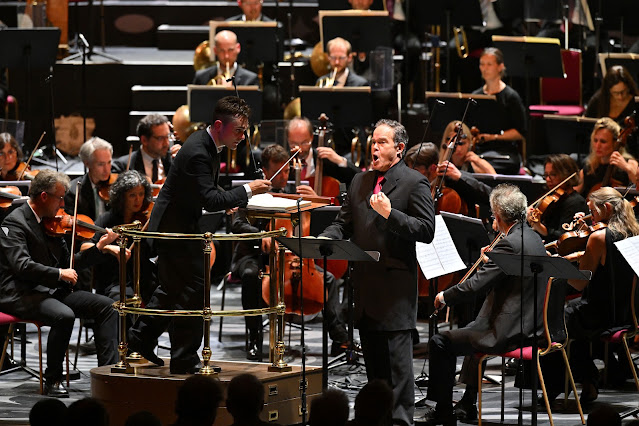 Berlioz: La Damnation de Faust - Gerald Finley, Jakob Lehmann, Les Siècles - BBC Proms (Photo: BBC/Mark Allan)