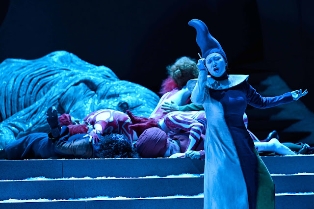Richard Strauss: Ariadne auf Naxos - Ziyi Dai (Zerbinetta) - Salzburg Festival (Photo: Thomas Aurin)