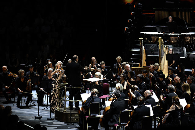 Britten: Violin Concerto - Simone Lamsma, Andrew Manze, Royal Liverpool Philharmonic - BBC Proms (Photo: BBC/ Chris Christodoulou)