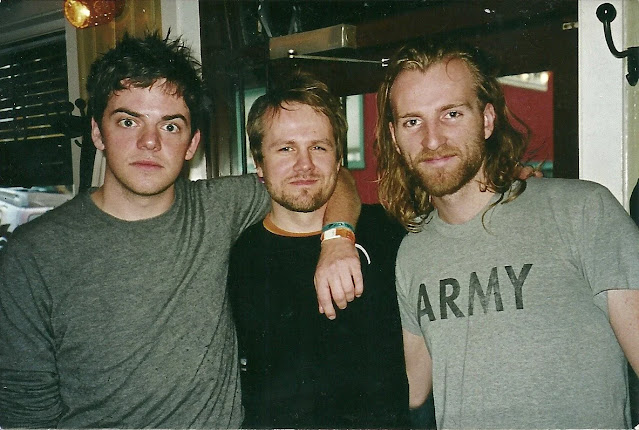 Nico Muhly, Valgeir Sigurðsson, & Ben Frost in Reykjavík in 2007 (Photo: Bedroom Community)