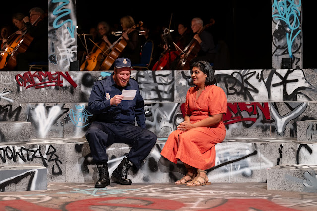 Bizet: Carmen - Oliver Johnston, Meeta Raval - Blackheath Halls Opera (Photo: Julian Guidera) Bizet: Carmen - Oliver Johnston, Meeta Raval - Blackheath Halls Opera (Photo: Julian Guidera)