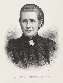 Portrait of Eliška Krásnohorská by Jan Vilímek