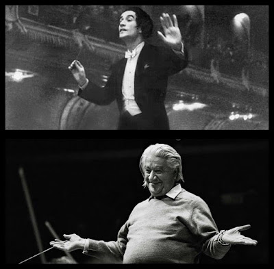Archive photographs of Sergiu Celibidache